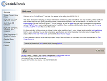 Tablet Screenshot of codekinesis.com